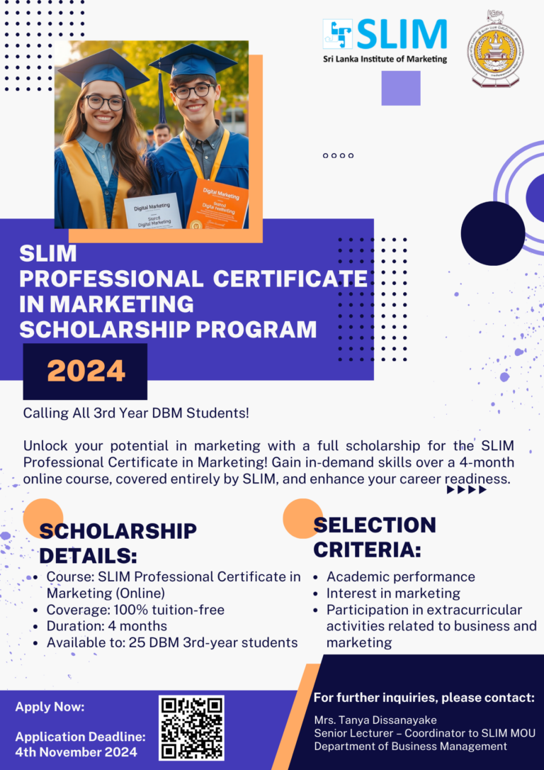 SLIM Professional Certificate